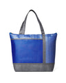 Hexagon Pattern Non-Woven Cooler Tote Bag