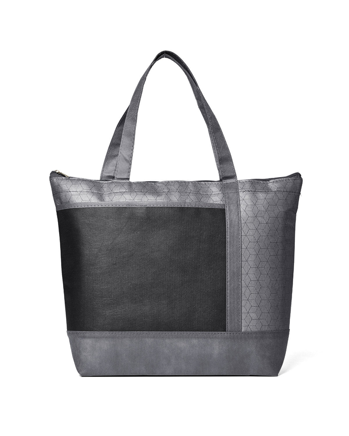 Hexagon Pattern Non-Woven Cooler Tote Bag