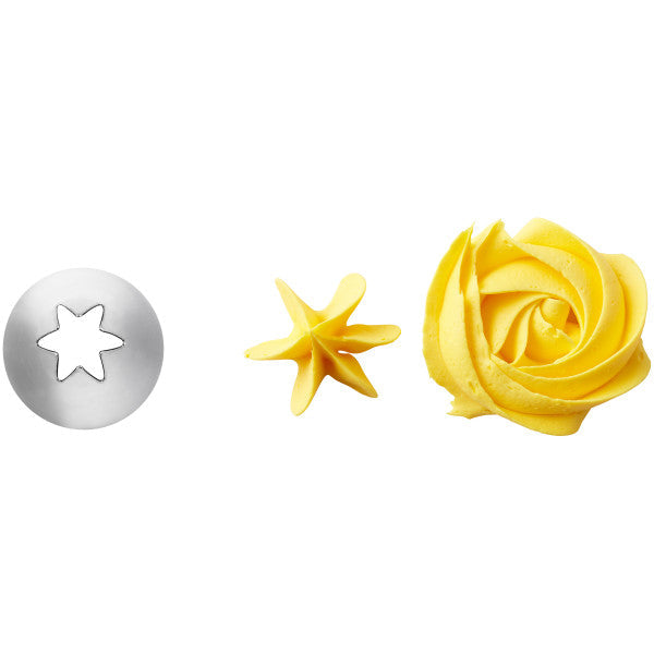 Wilton 1M Open Star Decorating Tip – Large Piping Tip