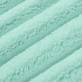 Luxe Cuddle Bunny Aqua Sea Fabric
