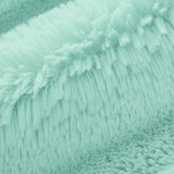 Luxe Cuddle Bunny Aqua Sea Fabric