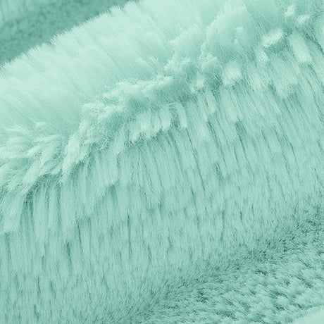 Luxe Cuddle Bunny Aqua Sea Fabric