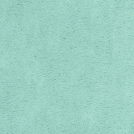 Luxe Cuddle Bunny Aqua Sea Fabric