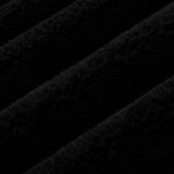 Luxe Cuddle Bunny Black Cuddle Fabric 58/60"