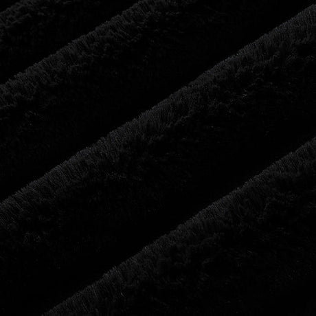 Luxe Cuddle Bunny Black Cuddle Fabric 58/60"