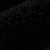 Luxe Cuddle Bunny Black Cuddle Fabric 58/60"