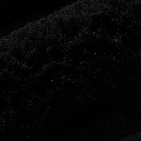 Luxe Cuddle Bunny Black Cuddle Fabric 58/60"