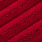 Luxe Cuddle Bunny Cardinal Fabric 58/60"