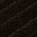 Luxe Cuddle Bunny Espresso Fabric 58/60"