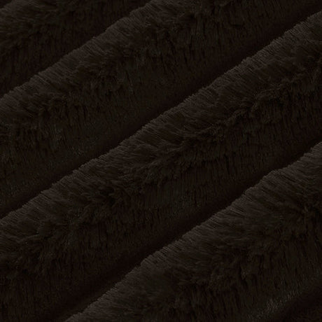 Luxe Cuddle Bunny Espresso Fabric 58/60"