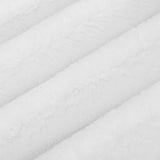 Luxe Cuddle Bunny Snow Fabric 58/60"
