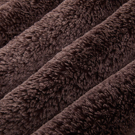 Polyester Cuddle Fabric Rum Raisin Arctic Fox 58/60"