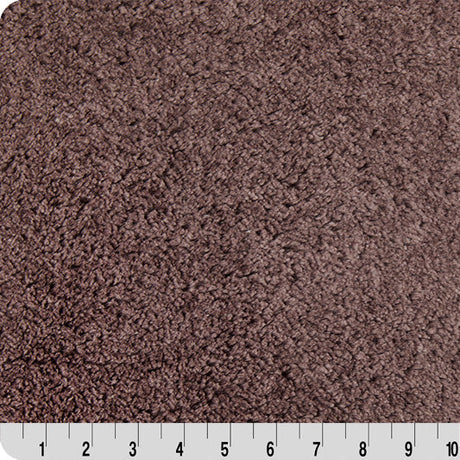 Polyester Cuddle Fabric Rum Raisin Arctic Fox 58/60"