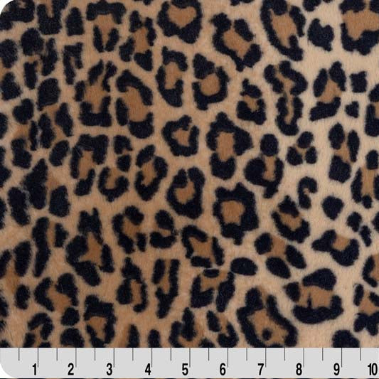 Black Luxe Cuddle Bunny Leo Fabric 58/60"