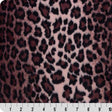 Black Cherry Luxe Cuddle Bunny Leo Fabric