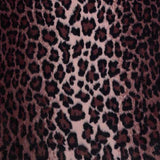 Black Cherry Luxe Cuddle Bunny Leo Fabric