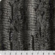 Black Luxe Cuddle Boa Fabric 58/60