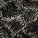 Black Luxe Cuddle Boa Fabric 58/60