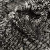 Black Luxe Cuddle Boa Fabric 58/60