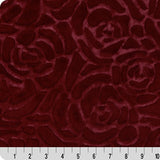 Luxe Cuddle Fabric Demi Rose Merlot 58-60"