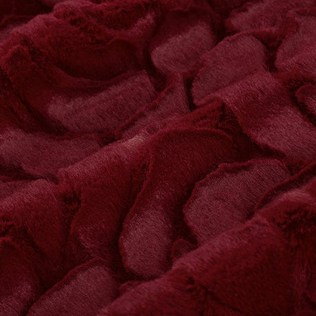 Luxe Cuddle Fabric Demi Rose Merlot 58-60"