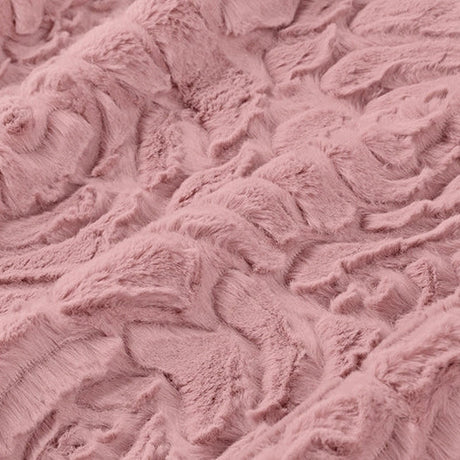 Luxe Cuddle Fabric Demi Rose Woodrose 58-60"