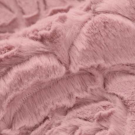 Luxe Cuddle Fabric Demi Rose Woodrose 58-60"