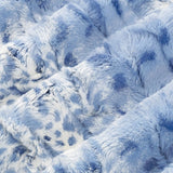 Cuddle Fabric Bluebell Luxe Fawn 58/60