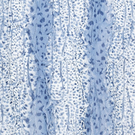 Cuddle Fabric Bluebell Luxe Fawn 58/60