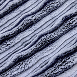 Minky Plush Fabric Luxe Cuddle Frosted Oceana Navy/Powder 58-60"