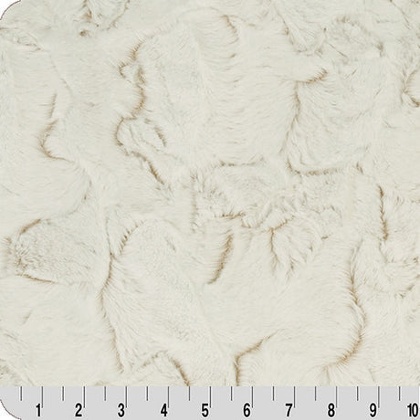 Luxe Cuddle Frosted Hide Camel Fabric 58-60"