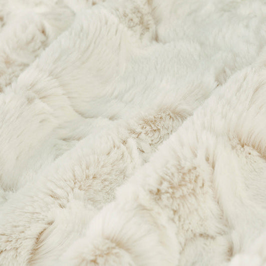 Luxe Cuddle Frosted Hide Camel Fabric 58-60"