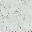 Minky Plush Fabric Luxe Cuddle Frosted Hide Navy 58-60"