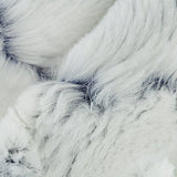 Minky Plush Fabric Luxe Cuddle Frosted Hide Navy 58-60"