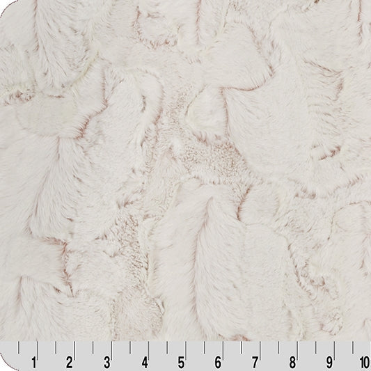 Minky Plush Fabric Luxe Cuddle Frosted Hide Rosewater 58-60