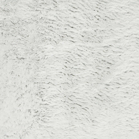 Luxe Cuddle Frost Silver Fabric 58/60"