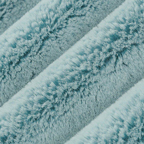 Luxe Cuddle Frosted Baby Seal Teal Fabric 58/60"