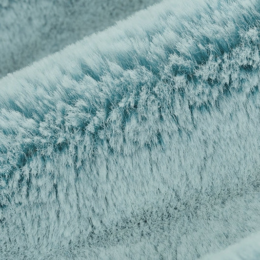 Luxe Cuddle Frosted Baby Seal Teal Fabric 58/60"