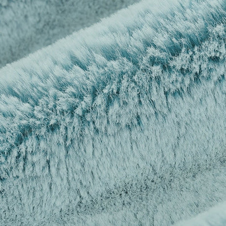 Luxe Cuddle Frosted Baby Seal Teal Fabric 58/60"