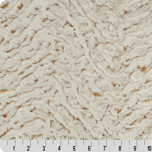 Cuddle Fabric Frosted Zebra Camel