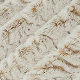 Cuddle Fabric Frosted Zebra Camel