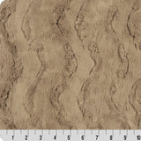 Polyester Cuddle Fabric Luxe Cuddle Glacier Simply Taupe 58-60"