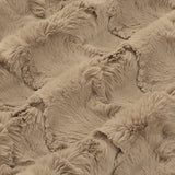 Polyester Cuddle Fabric Luxe Cuddle Glacier Simply Taupe 58-60"
