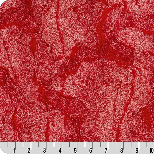 Minky Plush Fabric Luxe Cuddle Heather Peppermint 58-60