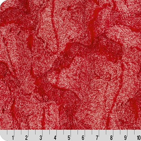 Minky Plush Fabric Luxe Cuddle Heather Peppermint 58-60