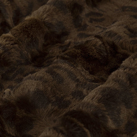 Minky Cuddle Fabric Mahogany Luxe Jaguar 58/60