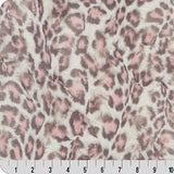 Blush Luxe Cuddle Leopard Fabric 58/60