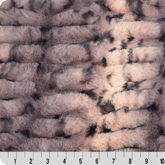 Luxe Cuddle Milan Lynx Fabric by the Yard