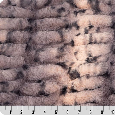 Luxe Cuddle Milan Lynx Fabric by the Yard