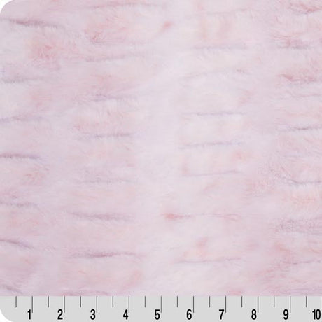 Luxe Cuddle Milan Lynx Fabric Rosewater